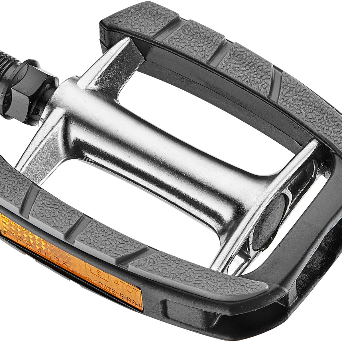 PEDALI MTB ALLUM.NERO CORPO UNICO - La Ciclomoto