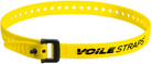 Yellow strap with black buckle and 'Voile Straps' branding on a white background