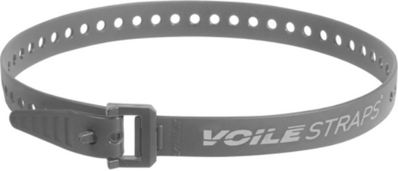 Gray strap with a buckle and 'VOILE STRAPS' branding on a white background