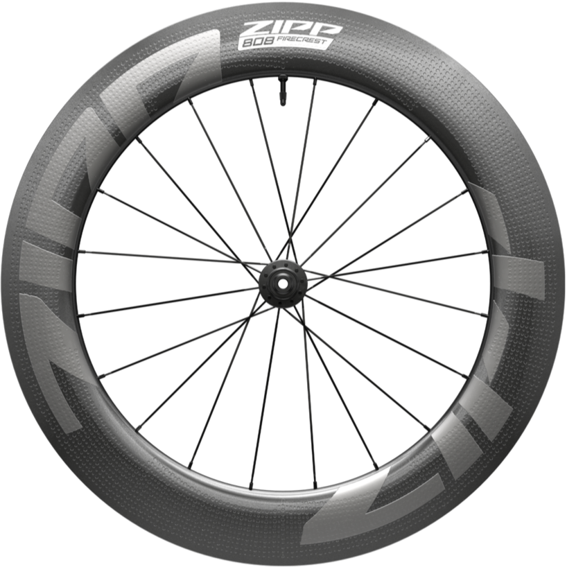 ZIPP 「ジップ」 808　FIRECREST DISC Zipp 808 Firecrest Tubeless Disc Brake Front Wheel – Full Cycle