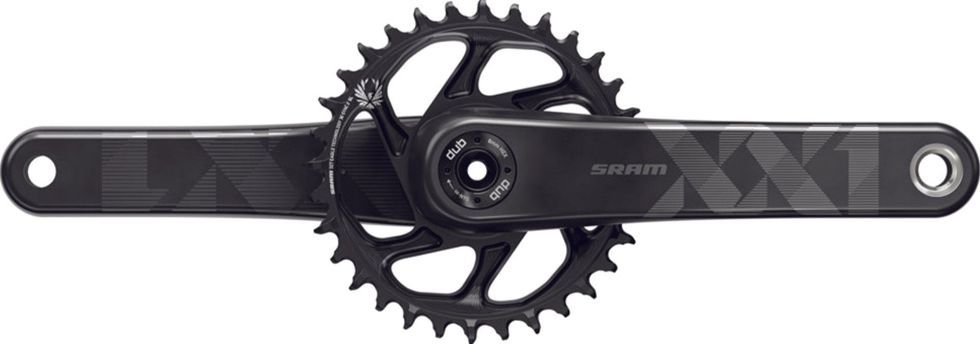 半額以下SRAM XX1 EAGLE DUB クランクセット　BOOST 34t SRAM XX1 Eagle SL Fat Bike Crankset – Full Cycle