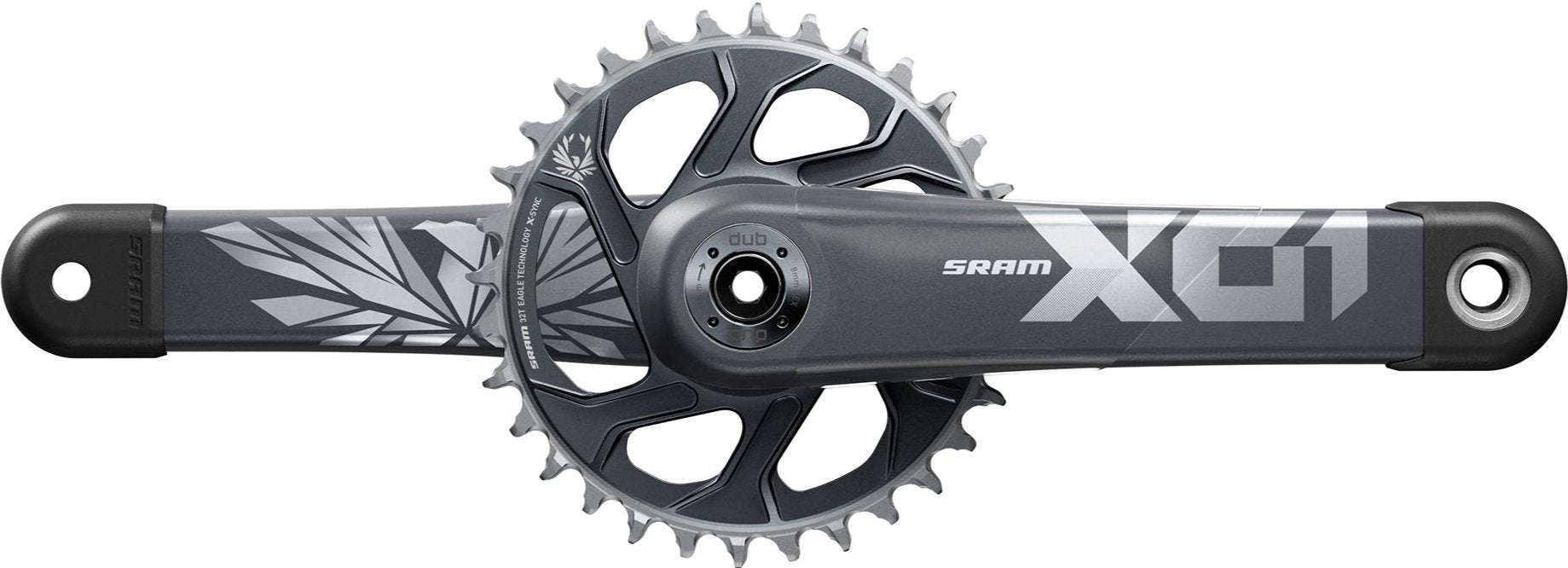 t*u様 SRAM X01 crank w/ woolftooth chain SRAM X01 Eagle Crankset – Full Cycle