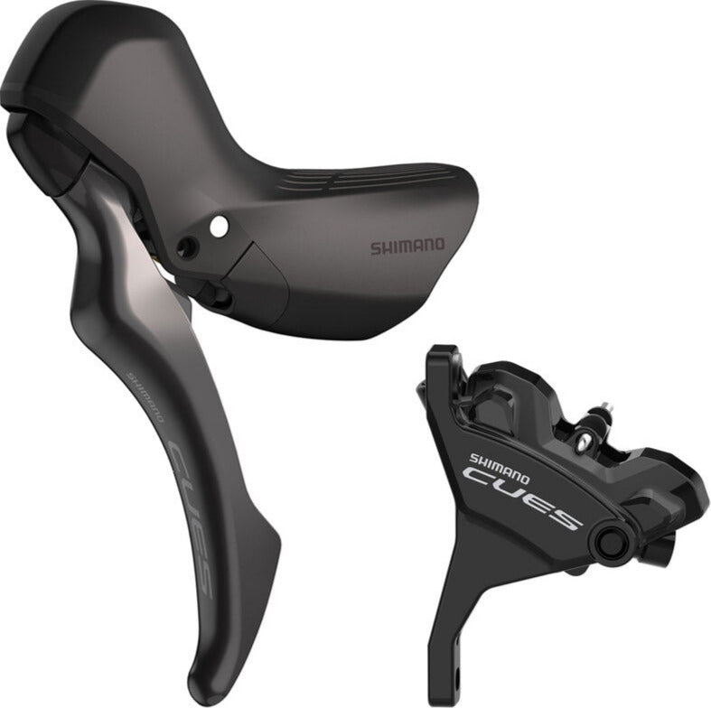 Shimano CUES U6030 Shifter/Disc Brake Set – Full Cycle Shimano CUES U6030 Shifter/Disc Brake Set – Full Cycle