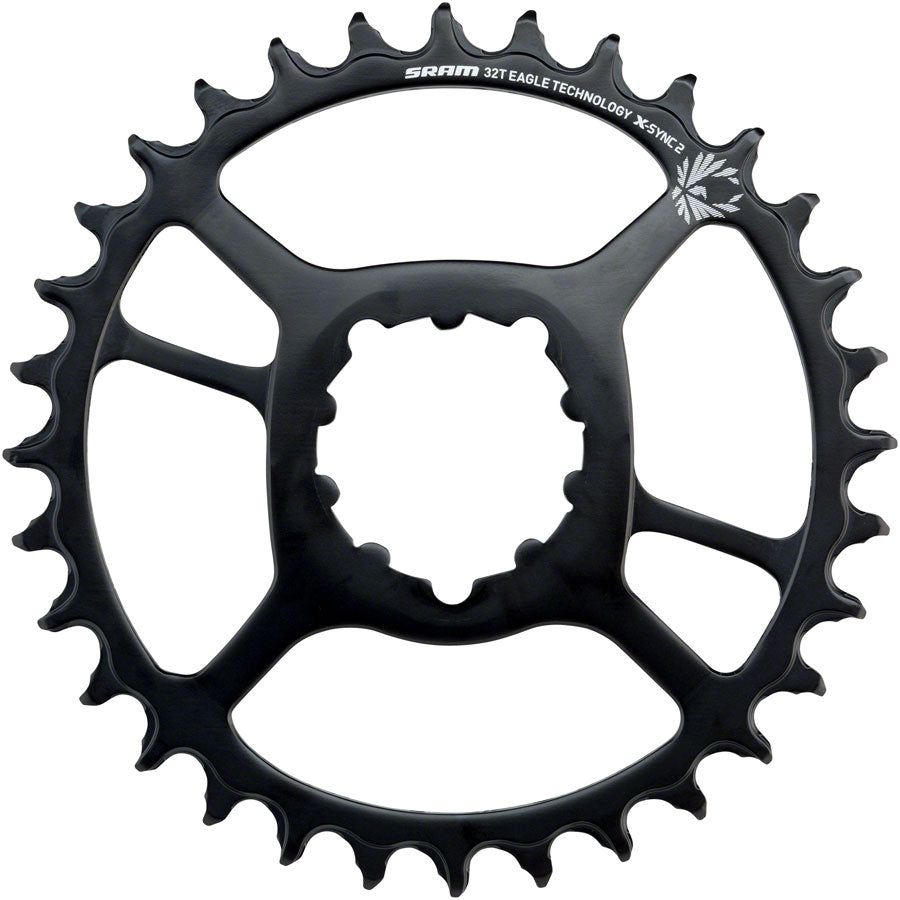 パーツ SRAM X-SYNC 2 EAGLE CHAINRING 38T 6mm SRAM X-Sync 2 Eagle 3-Bolt Direct Mount Steel Chainring – Full Cycle