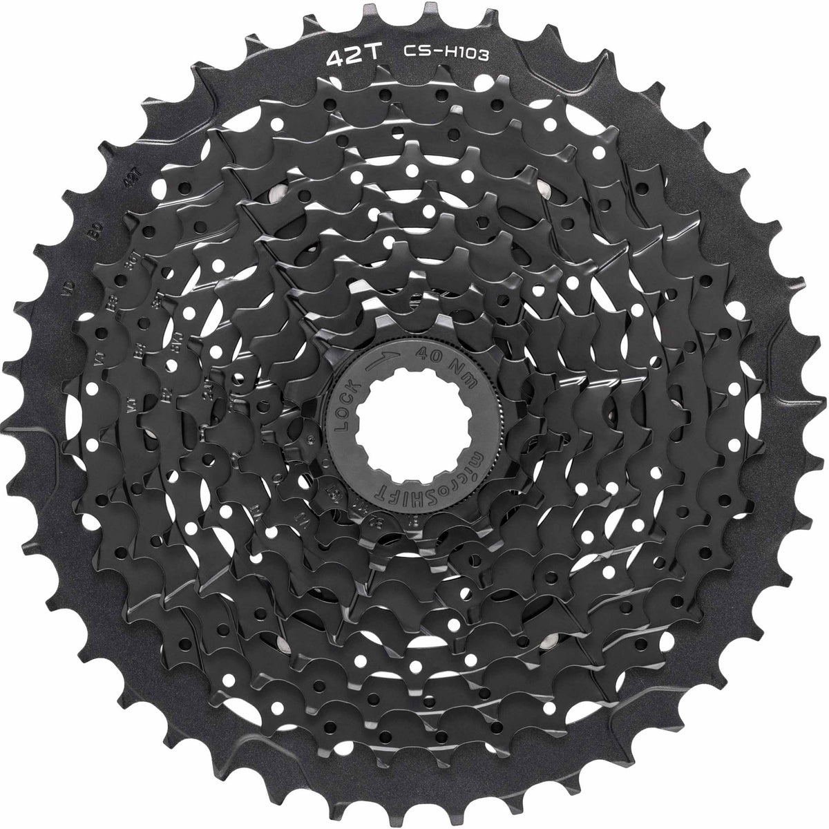 microSHIFT H-Series 10-Speed Cassette (Alloy Cog) – Full Cycle