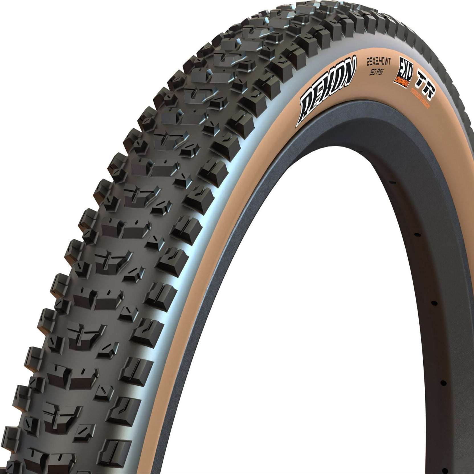 ムサシ様　MAXXIS REKONタイヤ付き29erホイール REKON_tan_Camera_1-
