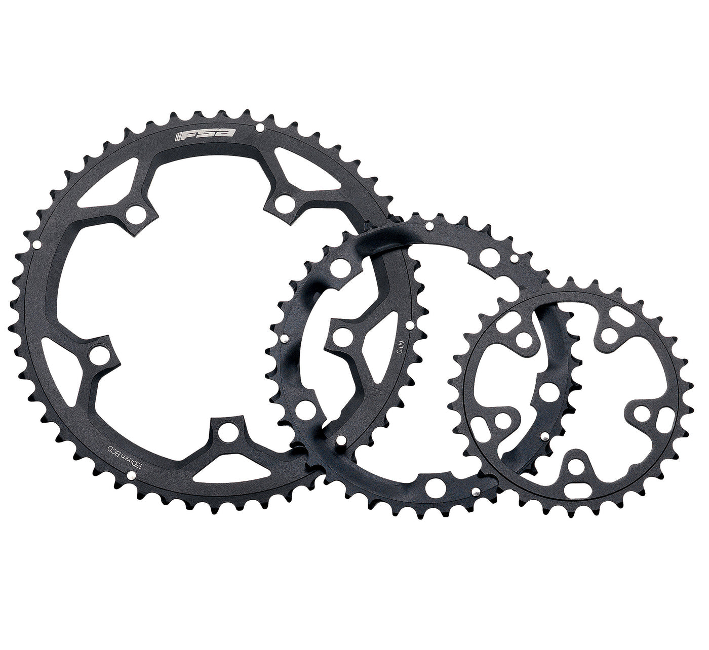 FSA Pro Road 130mm BCD 5-Bolt Triple Chainring – Full Cycle