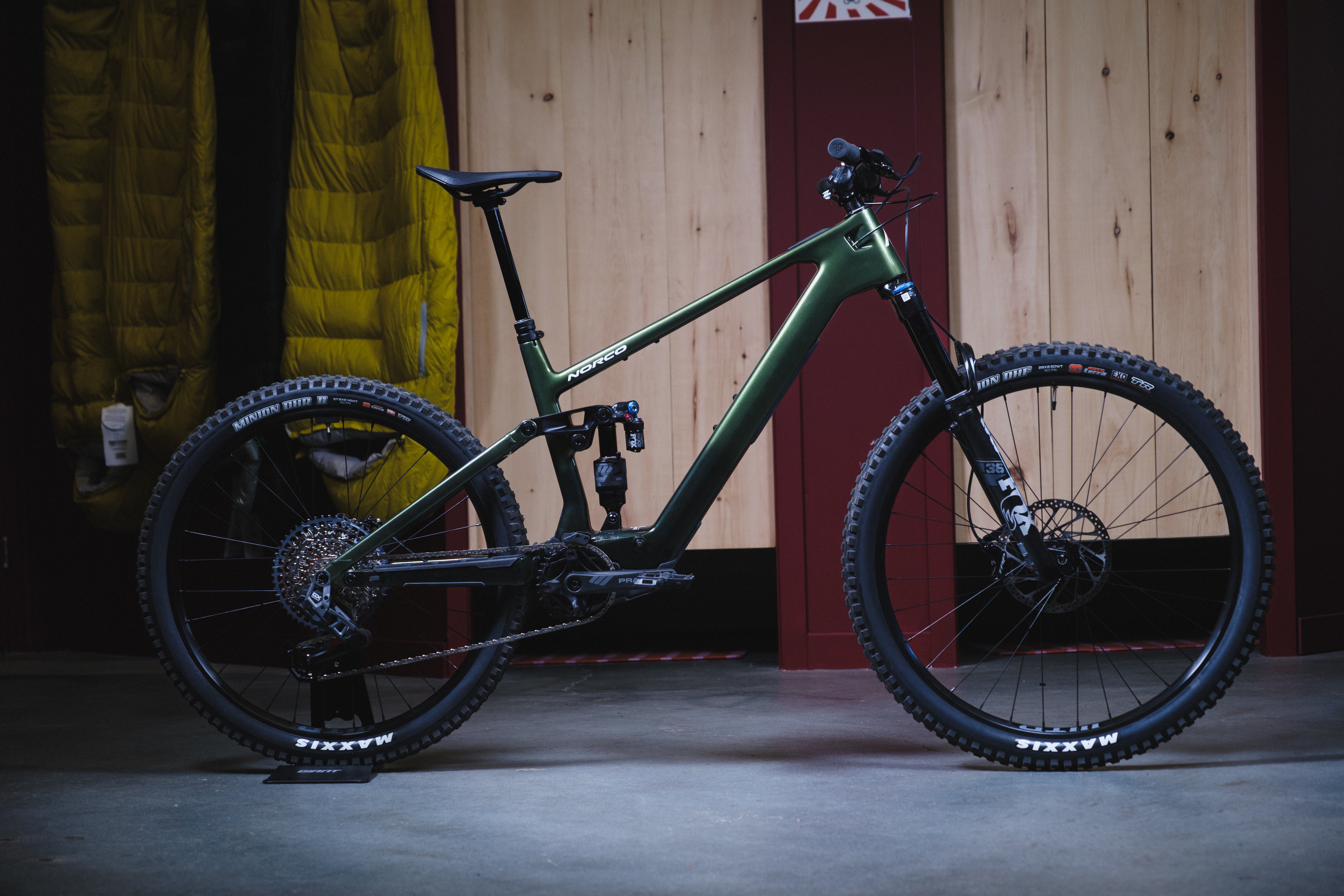 Norco Fluid VLT In Full Cycle bike shop show room 