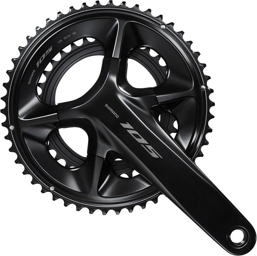 パーツ SHIMANO 105 FC-R7100 170mm 50/34T Shimano 105 R7100 Crankset – Full Cycle
